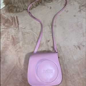 instax mini 9 light pink with case
